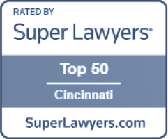 Super Lawyers Top 50 Cincinnati Badge